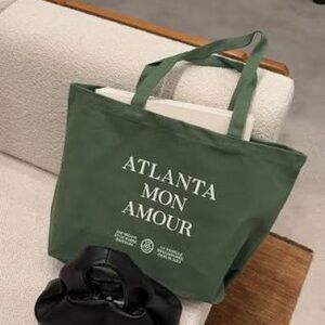 Sezane Atlanta Mon Amour Totebag